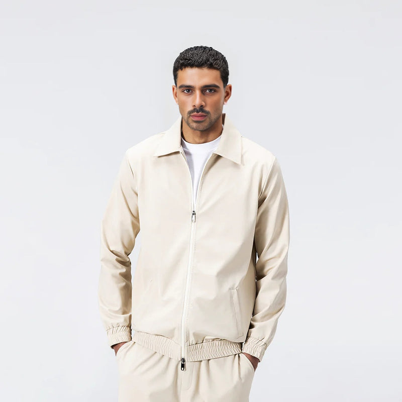 Luxe Cream Tech Suit