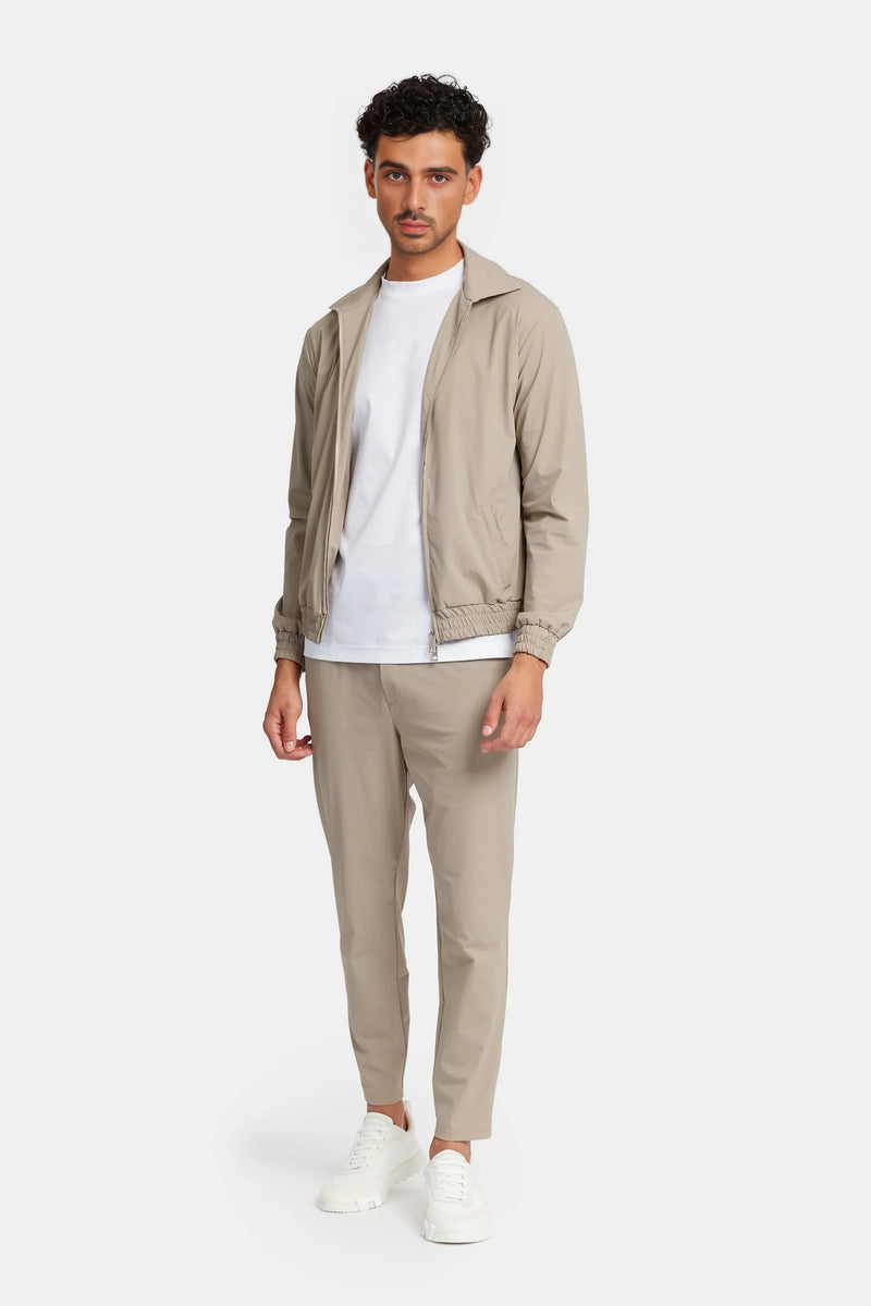 Light Beige Tech Suit