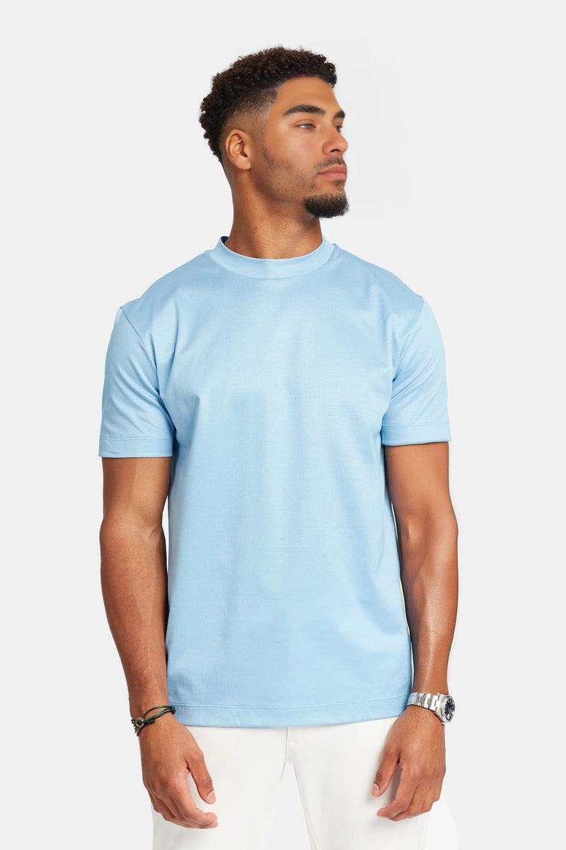 Aqua blue T-shirt